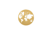 Beautiful World Pendant Gold